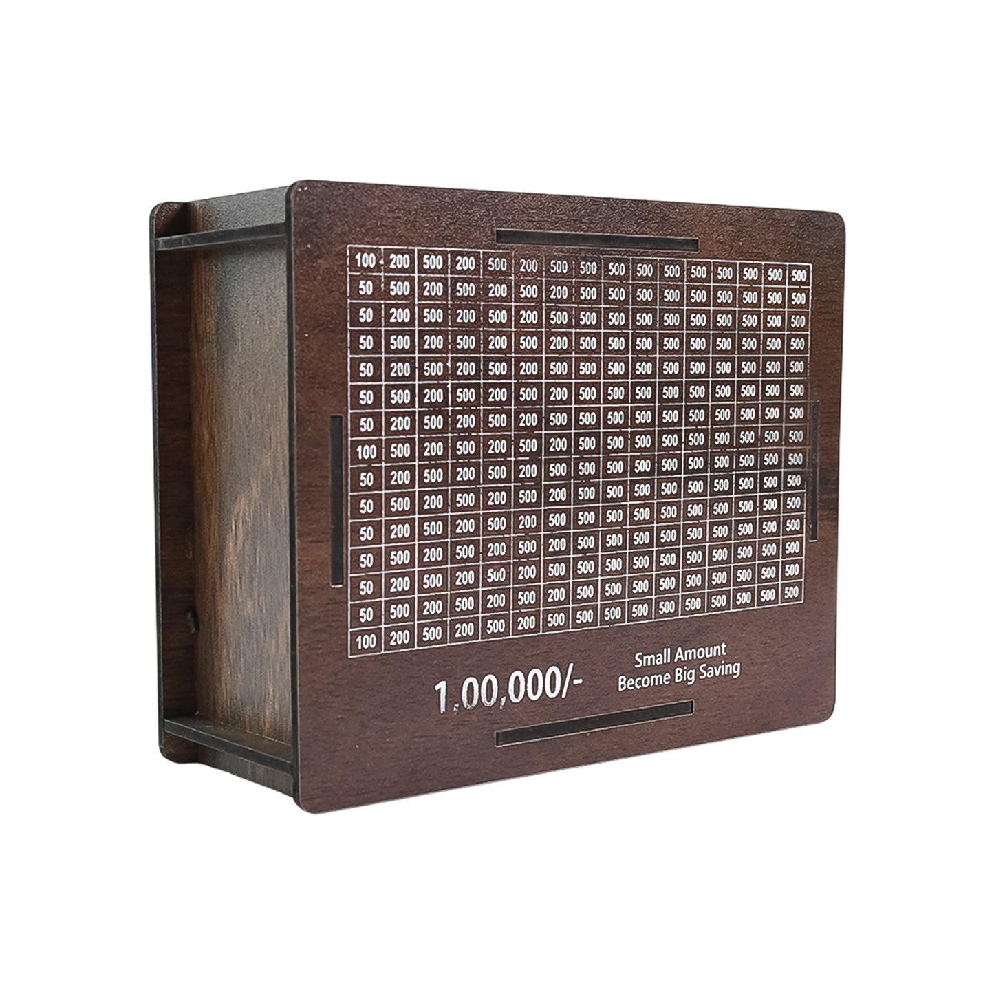 Wooden Money Bank Money Box (1 Pc Pen Not Included)
